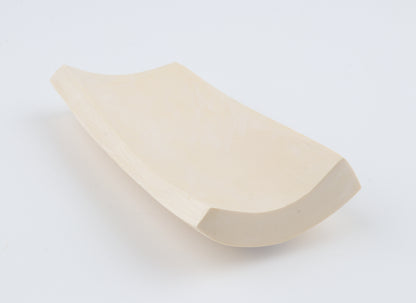 White mammoth ivory segment