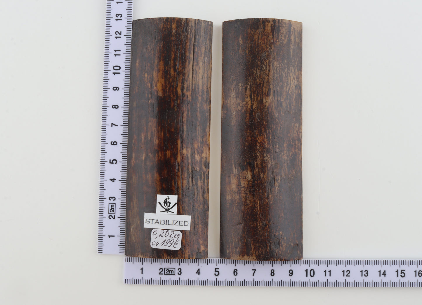 Stabilised mammoth bark scales
