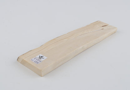 White mammoth ivory segment