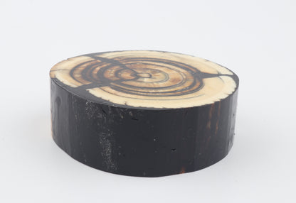 Stabilised mammoth ivory block