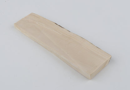White mammoth ivory segment
