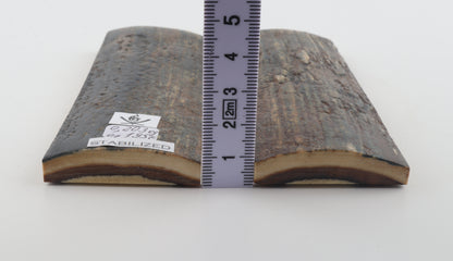 Stabilized mammoth bark scales