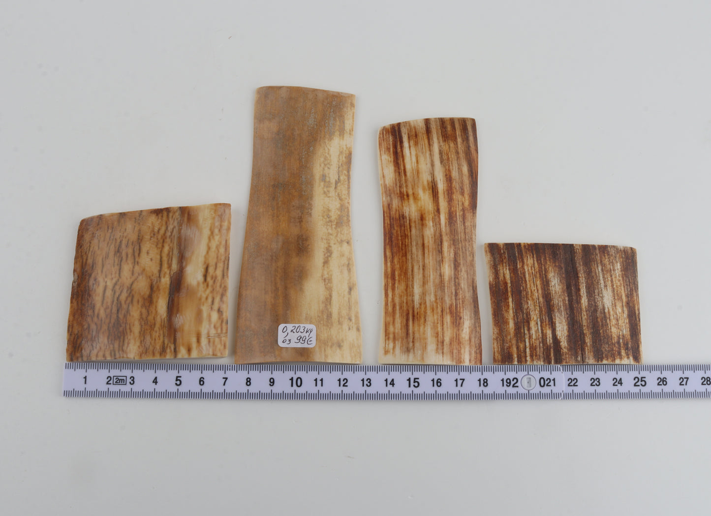 Natural mammoth bark pieces