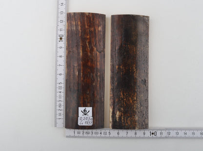 Natural mammoth bark scales