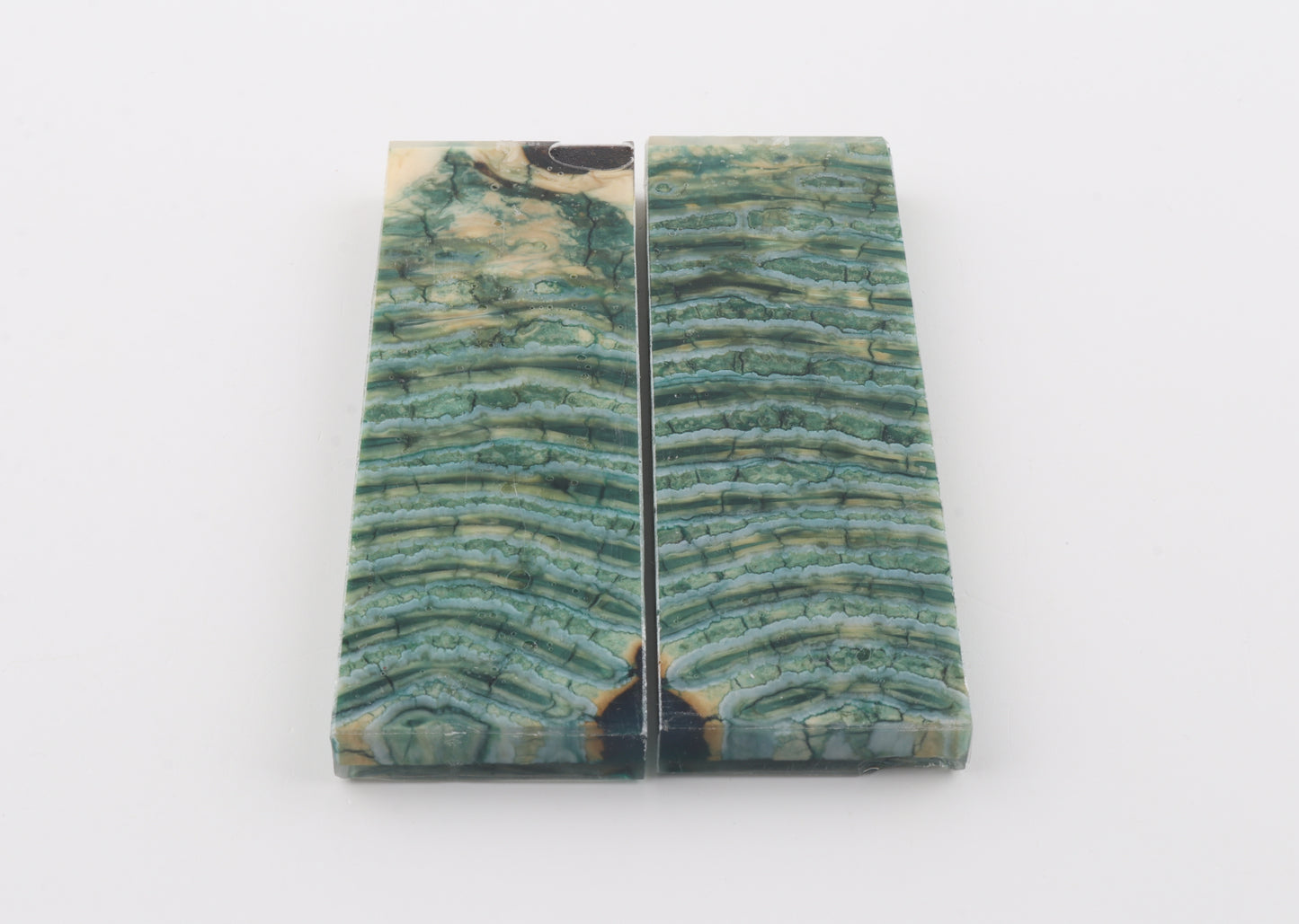 Stabilized mammoth molar scales