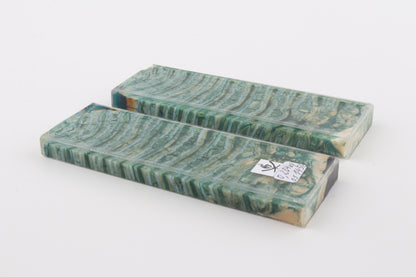Stabilized mammoth molar scales