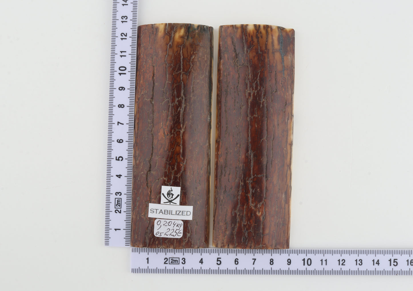 Stabilised mammoth bark scales