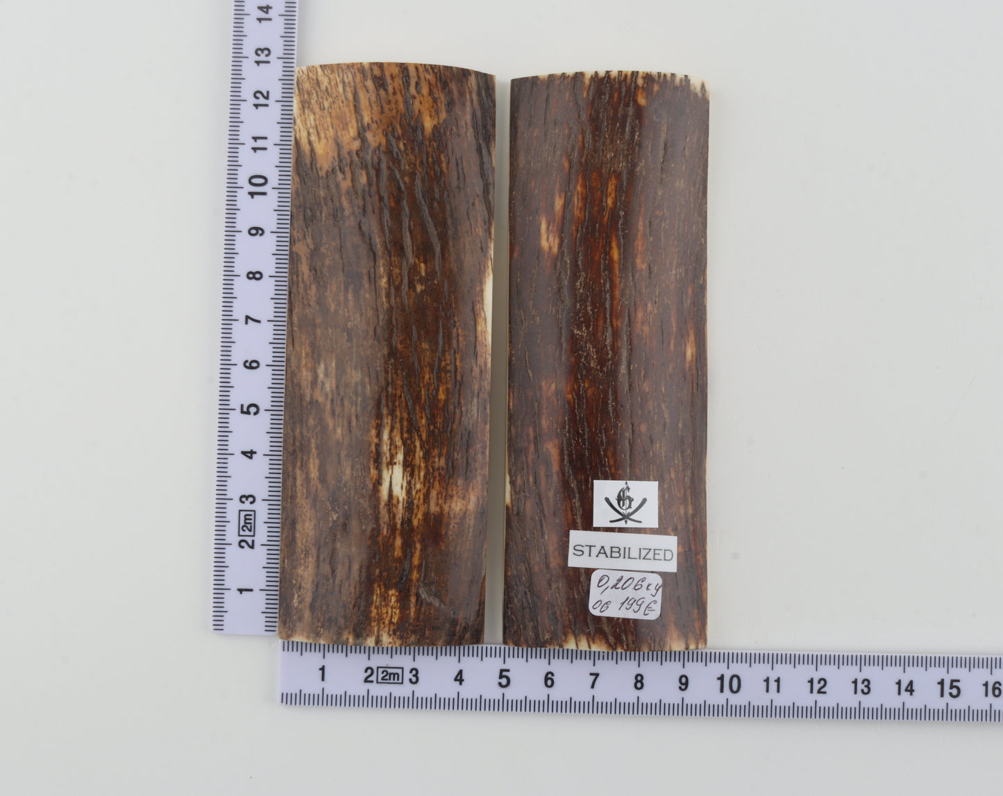 Stabilised mammoth bark scales