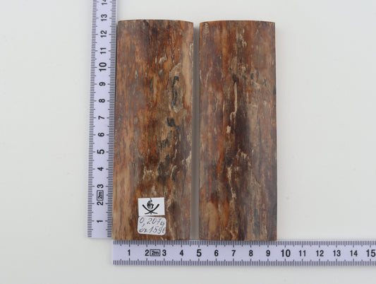 Natural mammoth bark scales