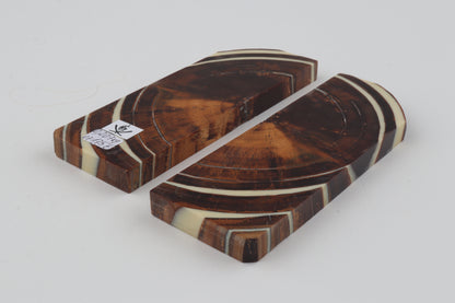 Stabilized mammoth ivory scales