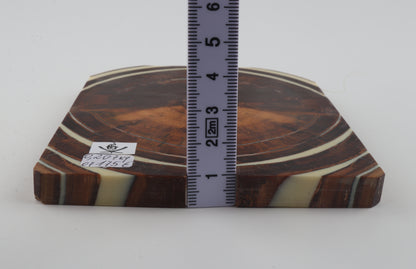 Stabilized mammoth ivory scales