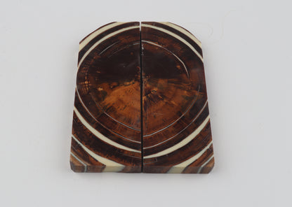 Stabilized mammoth ivory scales