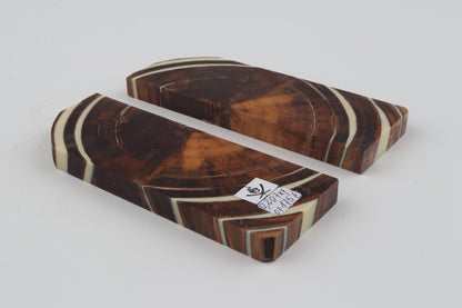 Stabilized mammoth ivory scales