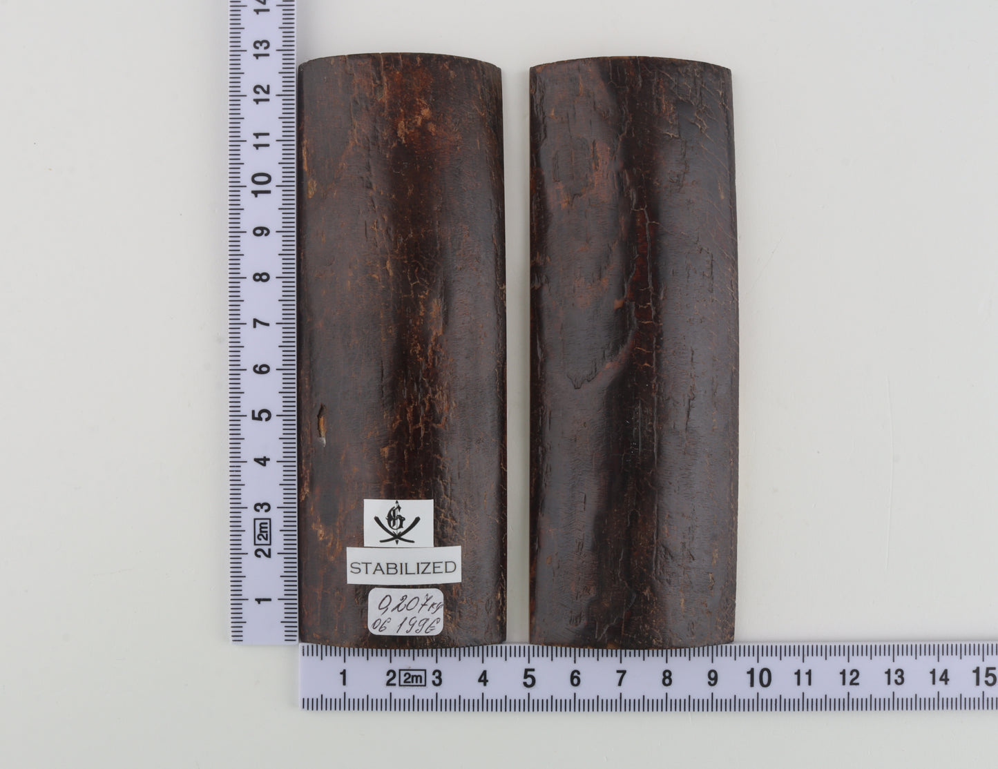 Stabilised mammoth bark scales
