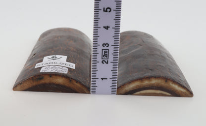 Stabilised mammoth bark scales