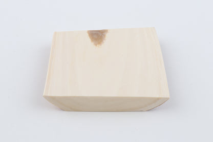 White mammoth ivory segment