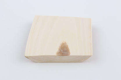 White mammoth ivory segment