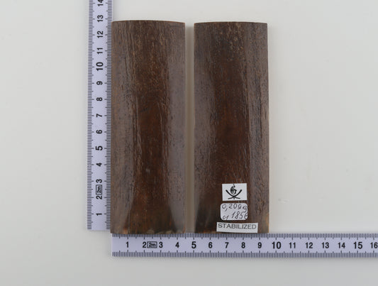 Stabilised mammoth bark scales