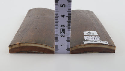 Stabilised mammoth bark scales