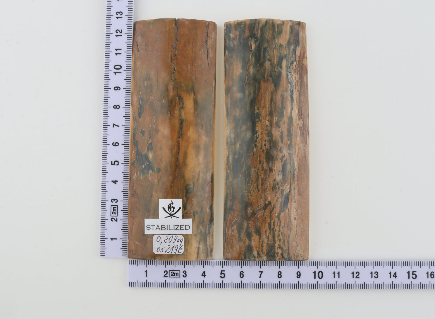 Stabilised mammoth bark scales