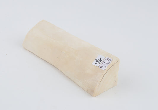 Natural white mammoth ivory piece