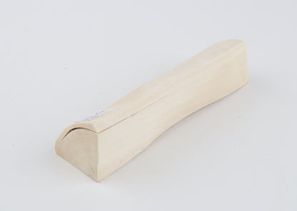 Natural white mammoth ivory piece