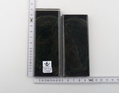 Stabilised mammoth ivory scales
