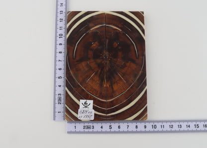 Stabilized mammoth ivory scales