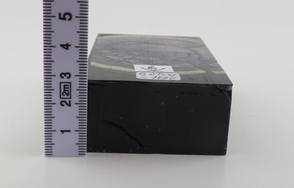 Stabilised mammoth ivory block