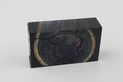 Stabilised mammoth ivory block