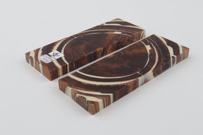 Stabilised mammoth ivory scales