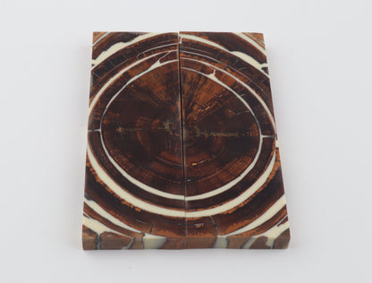 Stabilised mammoth ivory scales