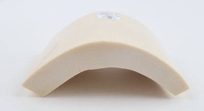 White mammoth ivory segment