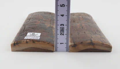Natural mammoth bark scales