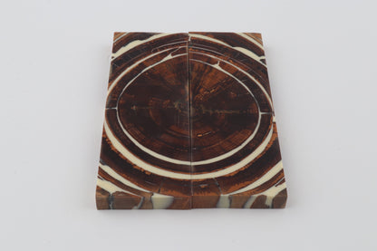 Stabilised mammoth ivory scales