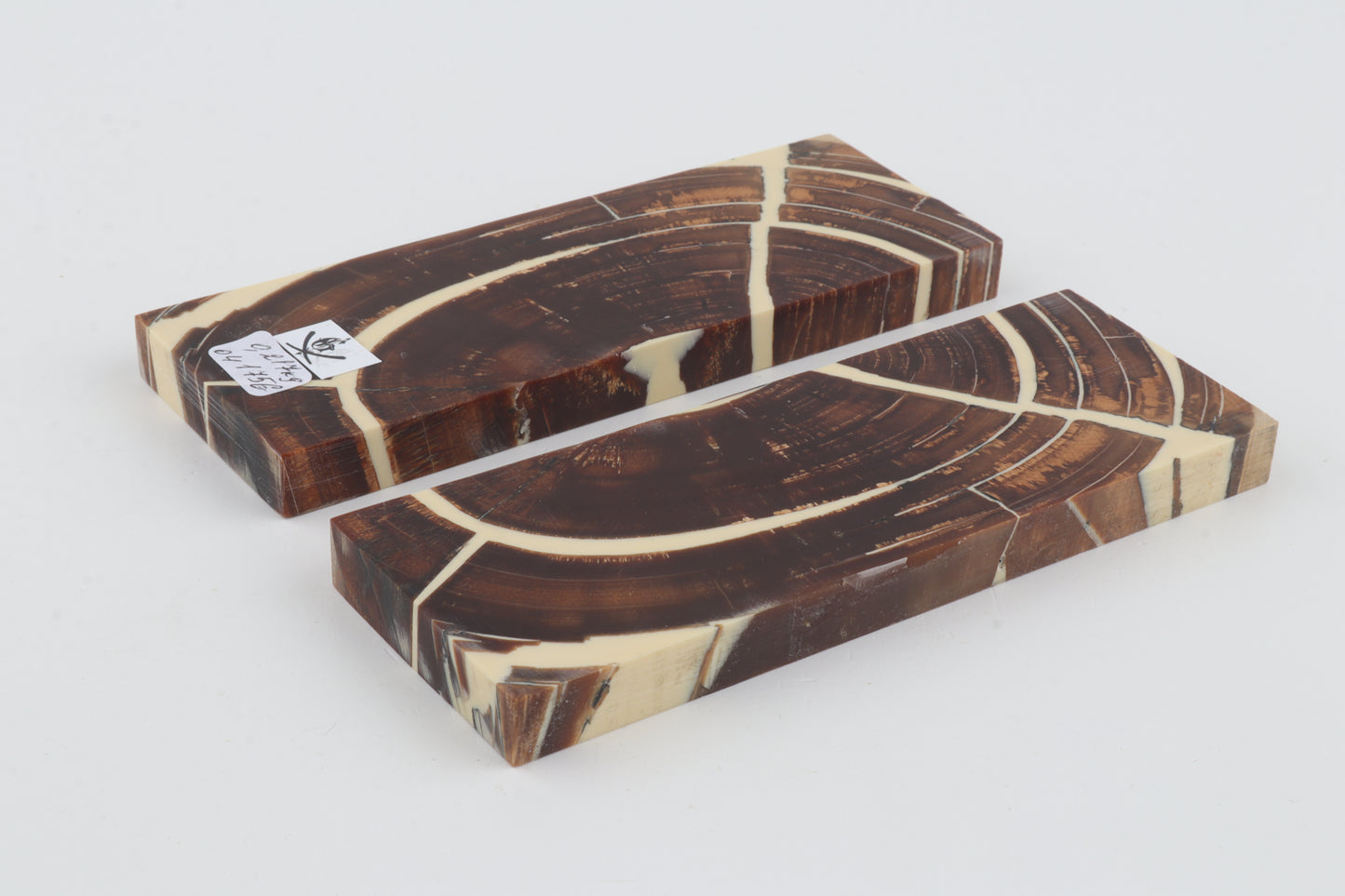 Stabilized mammoth ivory scales