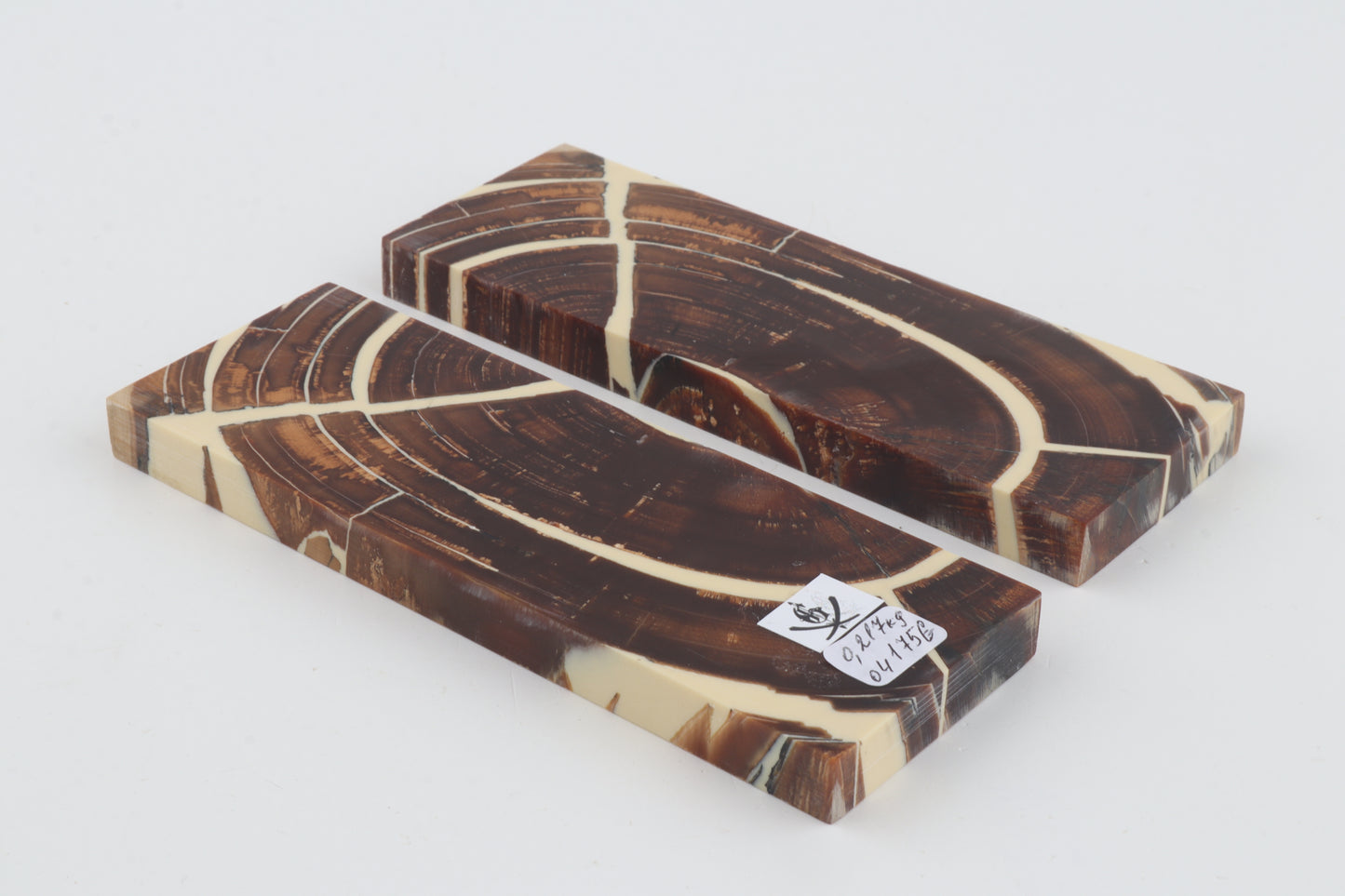 Stabilized mammoth ivory scales