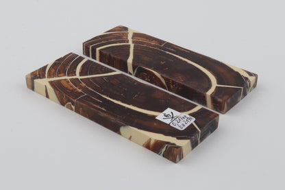 Stabilized mammoth ivory scales