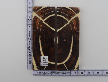 Stabilized mammoth ivory scales