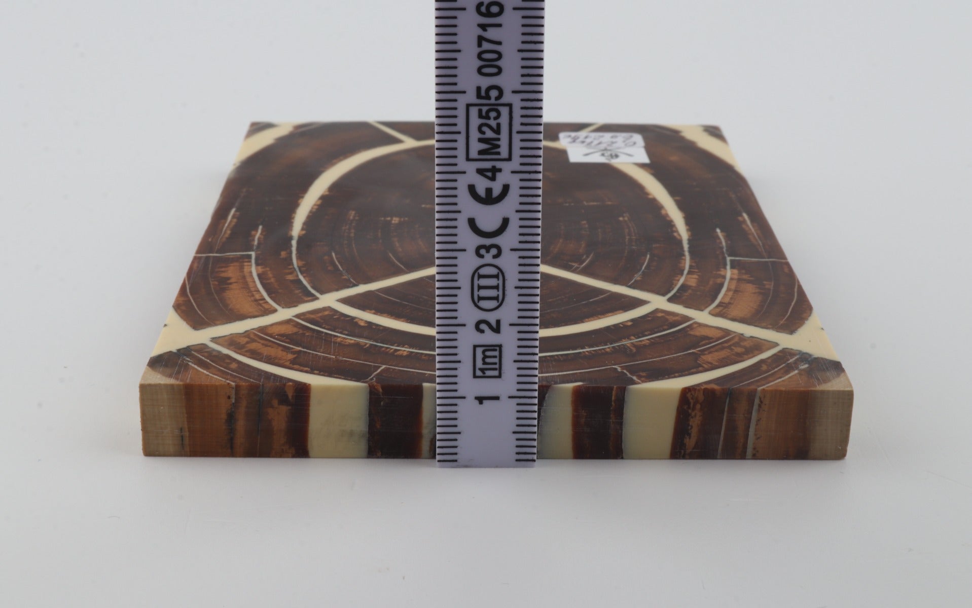 Stabilized mammoth ivory scales