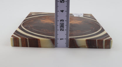 Stabilized mammoth ivory scales