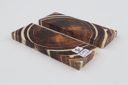 Stabilized mammoth ivory scales