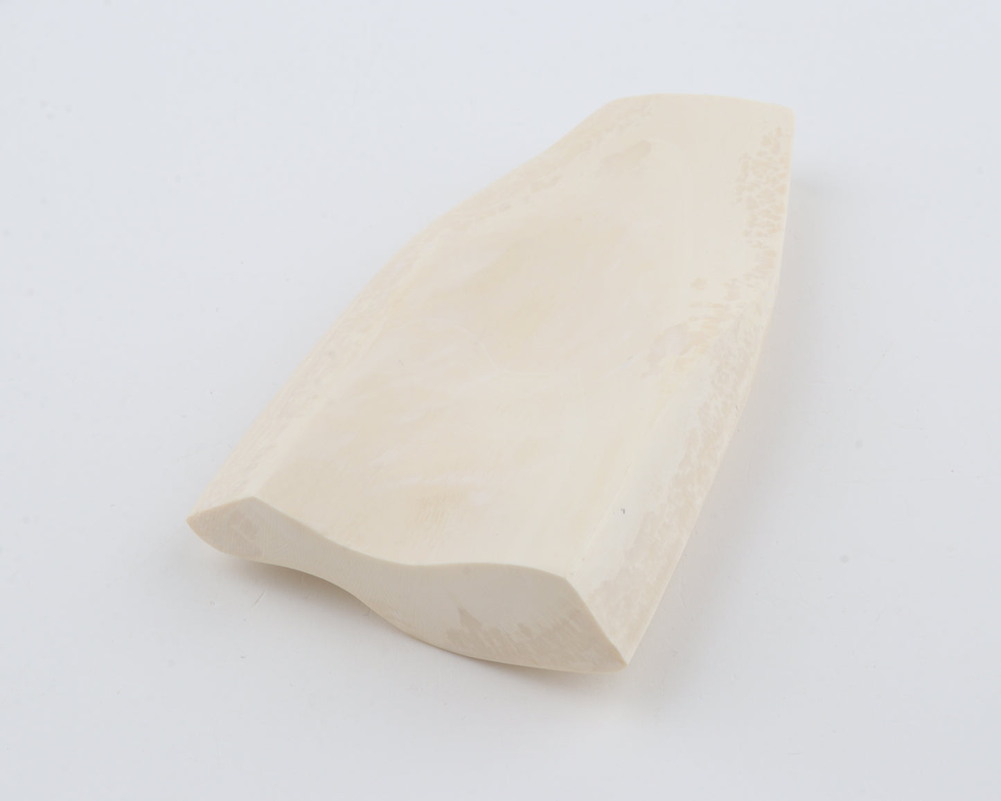 White mammoth ivory segment