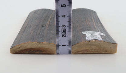 Stabilised mammoth bark scales