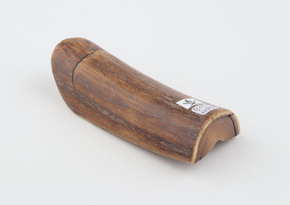 Brown mammoth ivory piece