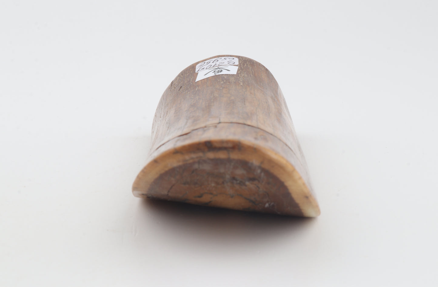 Brown mammoth ivory piece