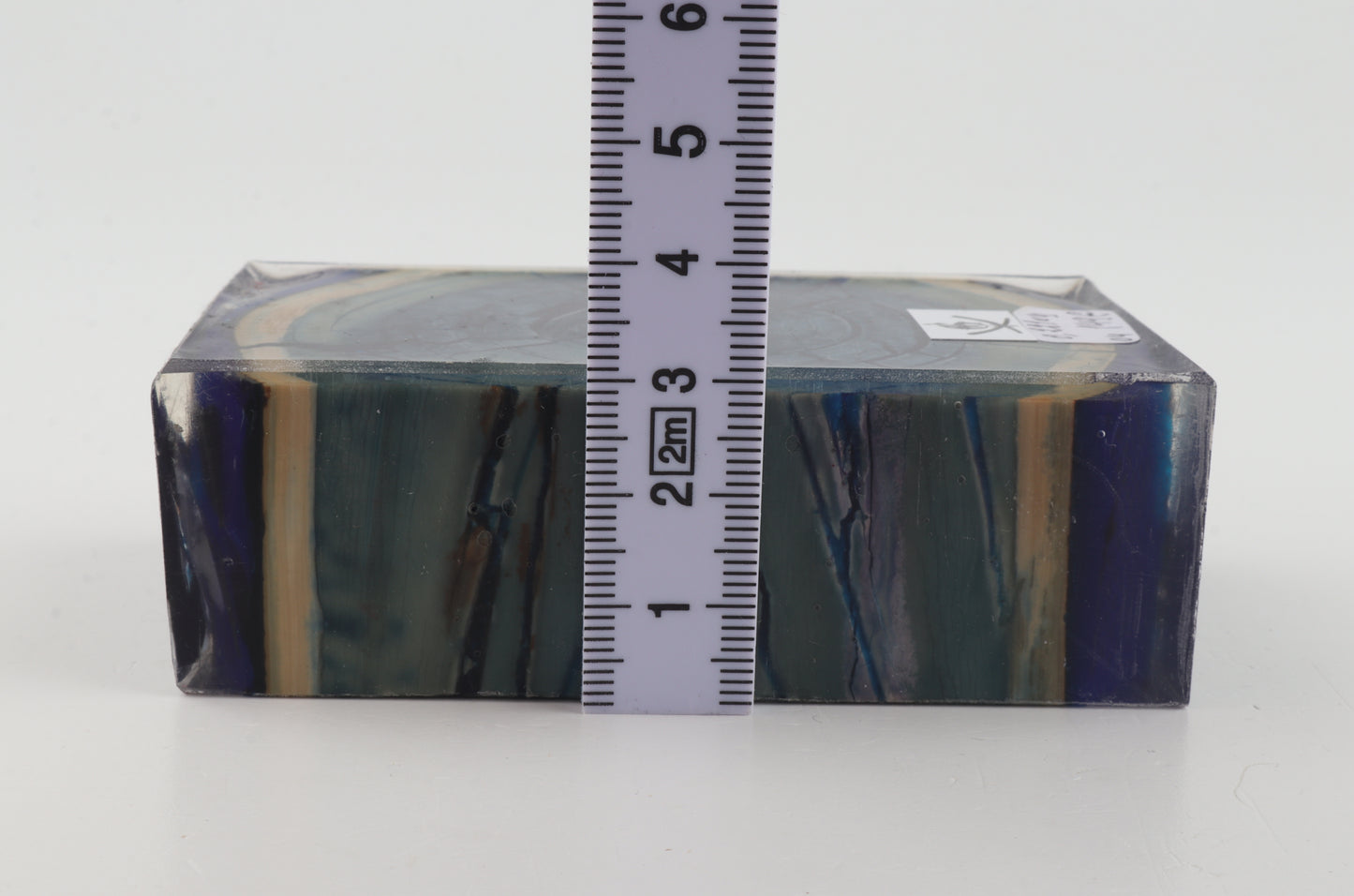 Stabilised mammoth ivory block