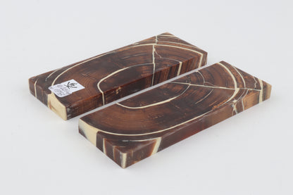 Stabilised mammoth ivory scales