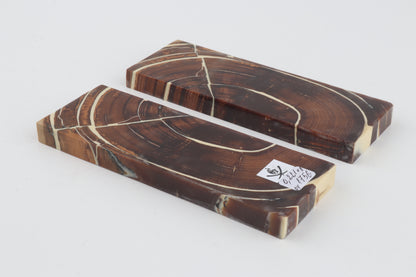 Stabilised mammoth ivory scales