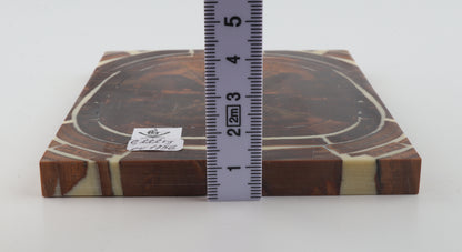 Stabilized mammoth ivory scales